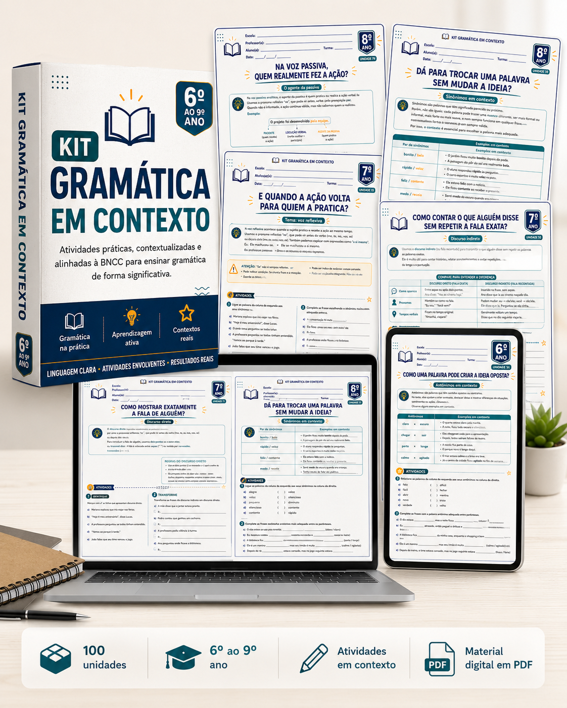 Mockup Kit Gramática